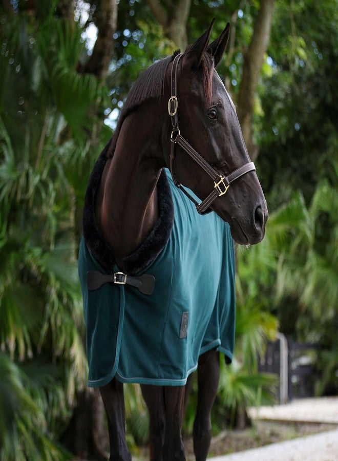 Equinavia Koselig Fleece Cooler - Deep Green - 78 in - Image 4